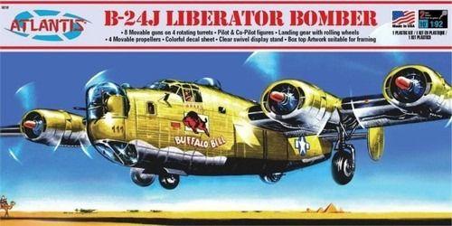 Imagem de Atlantis - B-24j Liberator Bomber 1:92 Lv.2 - 60pçs - H218