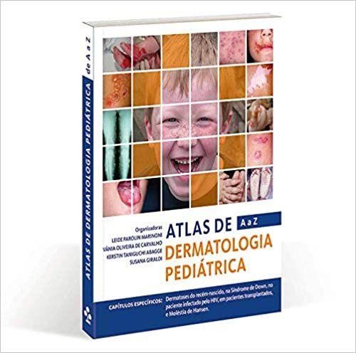 Imagem de Atlas de dermatologia pediatrica de a a z