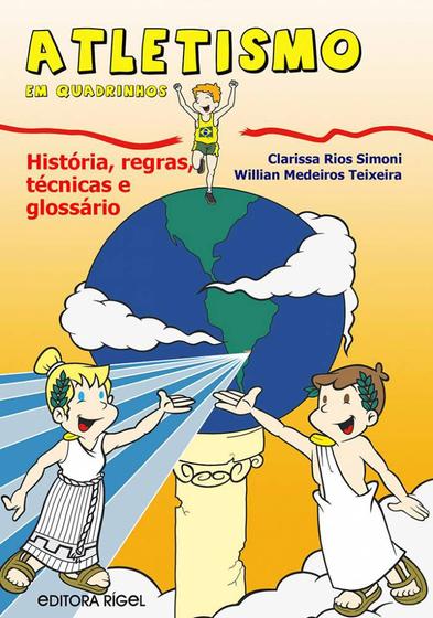 Imagem de Atletismo em Quadrinhos - História, Regras, Técnicas e Glossário - Editora rígel