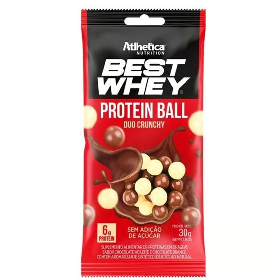 Atlhetica Best Whey Protein Ball 30G Duo Crunchy Atlhetica Nutrition