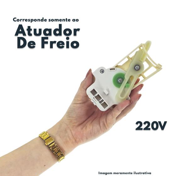 Imagem de Atuador De Freio 220V Para Lavadora De Roupas Electrolux LTD15 LAC13 LPE16 LAC16 64500662 Original Electrolux Maquina de Lavar 15KG 16Kg