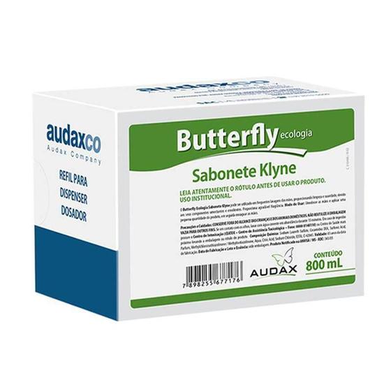Imagem de Audax butterfly sabonete klyne azul 800 ml