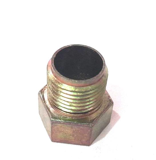Imagem de Aumento Amarelo Curto 1/2" Latão Cromado Galvanizado Para Conexões Ref. 1843