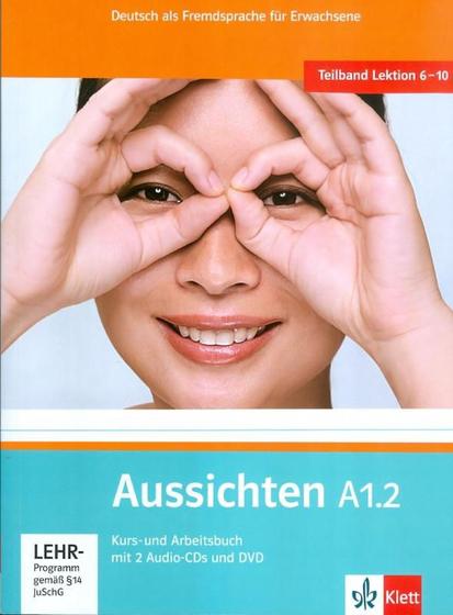 Imagem de Aussichten a1.2 kurs/arbeitsbuch + 2 audio cds + dvd - KLE - KLETT