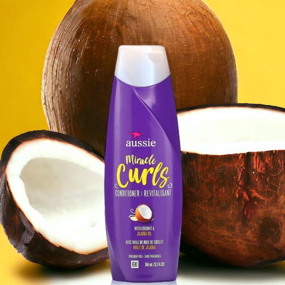 Imagem de Aussie Miracle Curls Coconut Condicionador 360 ml