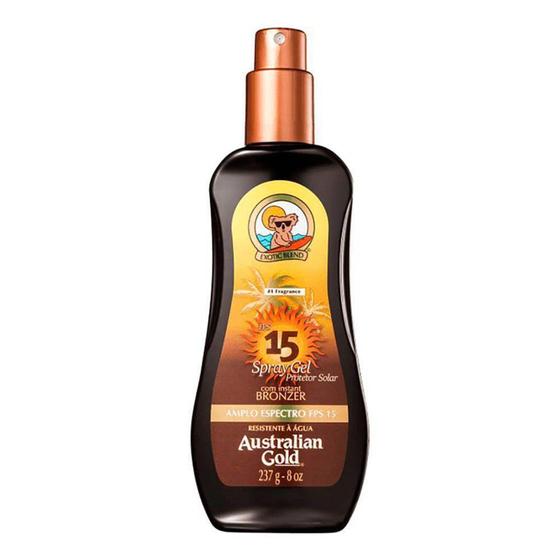Imagem de Australian Gold Fps 15 Spray Gel Instant Bronzer  237 g