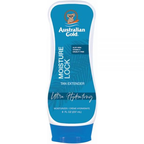 Imagem de Australian Gold Moisture Lock Tan Extender Loção Hidratante, Australian Gold Moisture Lock Tan Extender Loção Hidratante