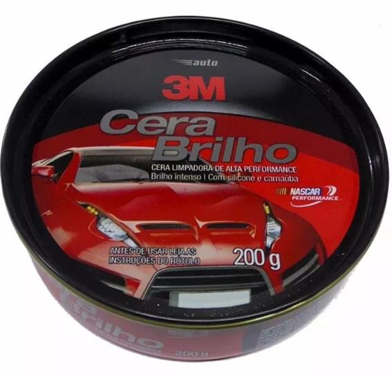 Imagem de Auto cera brilho com silicone e carnauba lata 200g - 3m