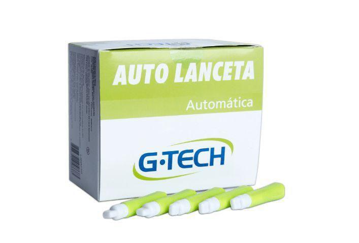 Imagem de Auto Lanceta Automática 28g Com 100 Unidades G-tech