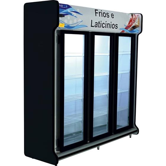 Imagem de Auto Serviço 200cm 2153 Frios e Laticínios 3 Portas Polofrio