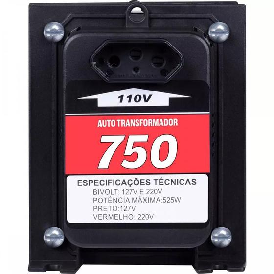 Auto trafo 750va kitec bivolt Imagem de Auto trafo 750va kitec bivolt