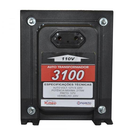 Imagem de Auto Transformador 3100va  2170w  110220V  Kitec