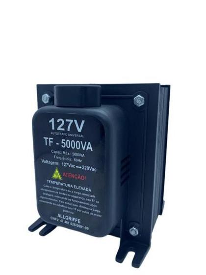 Imagem de Auto Transformador 5.000Va 110 Para 220 E/Ou 220 Para 110 