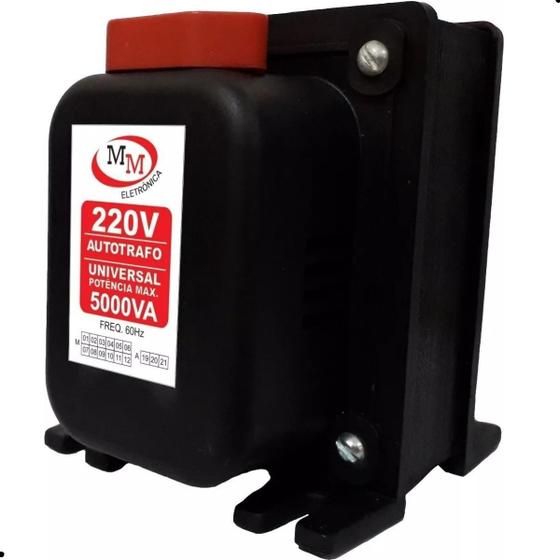 Imagem de Auto Transformador 5000va V&m 110/220 Bivolt 12000 Btus