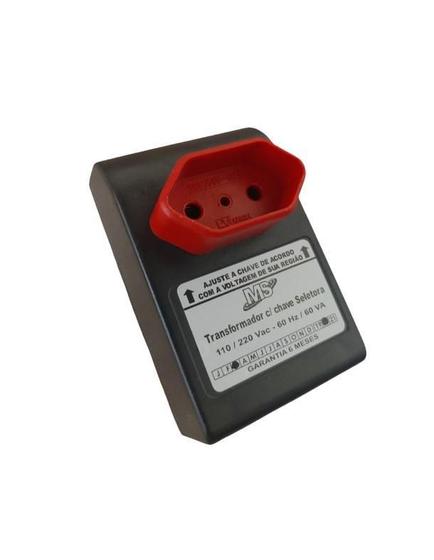 Auto Transformador Com Chave Seletora Conversor 110/220 60Va - Mm Eletronica Imagem de Auto Transformador Com Chave Seletora Conversor 110/220 60Va