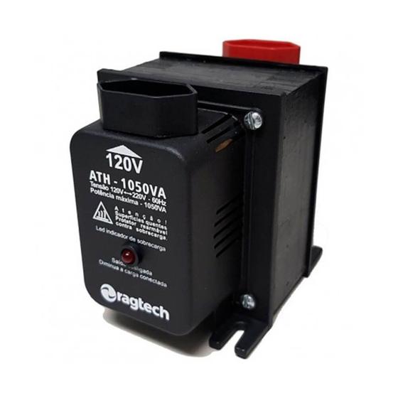 Imagem de Auto Transformador de Voltagem 1050VA 50-60HZ Bivolt 20ATH4473 - Ragtech