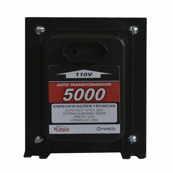 AUTO TRANSFORMADOR TRIPOLAR 5000 VA 110v 220v Bivolt é ruim? AUTO TRANSFORMADOR TRIPOLAR 5000 VA 110v 220v Bivolt é boa?