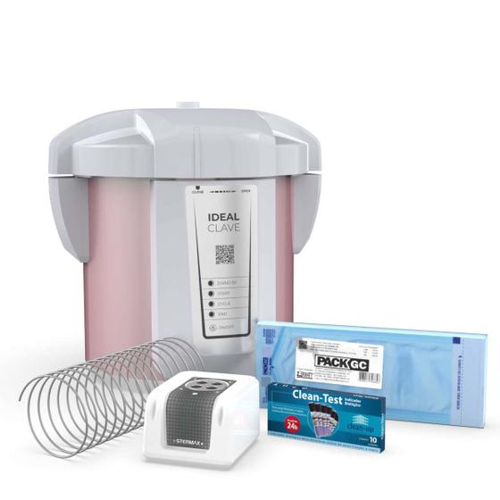 Imagem de Autoclave Idealclave 8 Litros Rose Gold - Com Kit Biossegurança