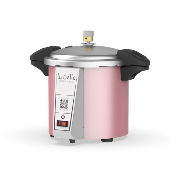 Imagem de Autoclave Idealclave La Belle 5 Litros Rose Gold para Podologia, Clínicas e Piercing