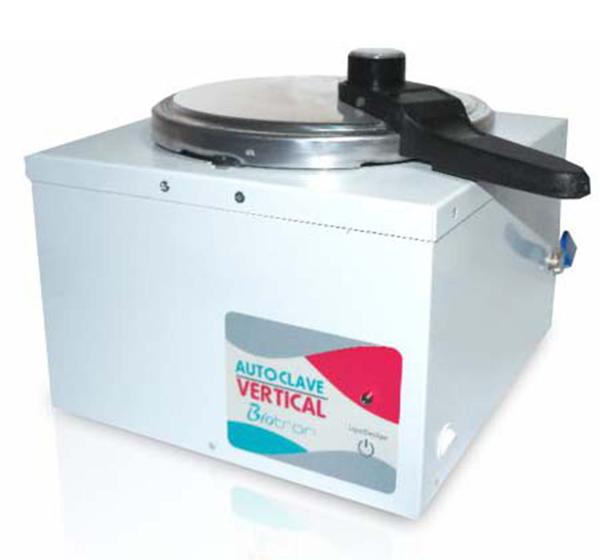 Imagem de Autoclave vertical  biotron 5l - bivolt para esterilização de instrumentos em inox com registro na anvisa e garantia