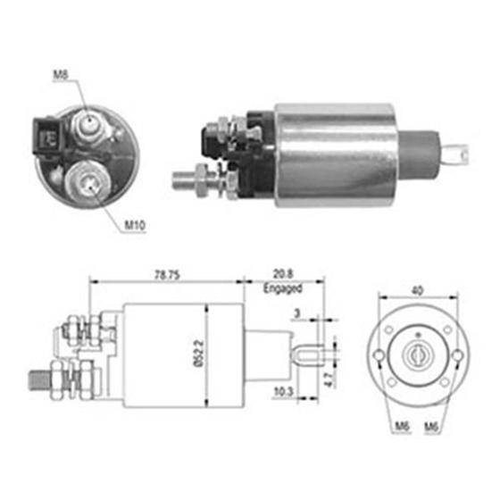 AUTOMÁTICO DE PARTIDA 24V AGRALE MARRUÁ IVECO MWM VOLVO VM17 VM23 Original 35641110, K01363 Menor preço em AUTOMÁTICO DE PARTIDA 24V AGRALE MARRUÁ IVECO MWM VOLVO VM17 VM23 Original 35641110, K01363
