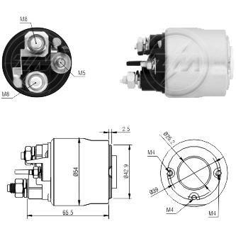 Imagem de Automático de Partida Valeo C3 / Xsara / P 206 / P 307 / Clio