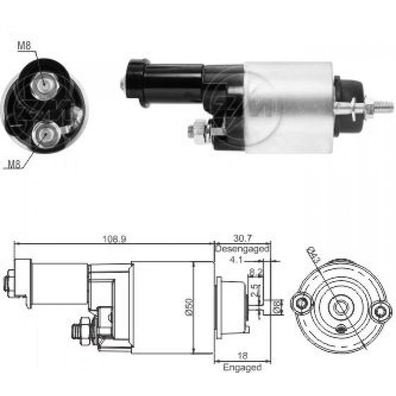 Imagem de Automático do Motor de Partida Honda New Civic Cr-v Todos