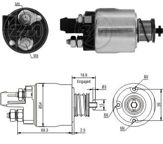 Automatico rele motor partida valeo fox-polo gol gv 12v - zm4492 Menor preço em Automatico rele motor partida valeo fox-polo gol gv 12v - zm4492