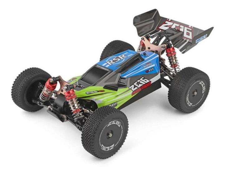 Imagem de Automodelo off road 4x4 wltoys 1:14 rc buggy 60km