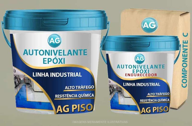 Imagem de Autonivelante Industrial Cinza Seixos Ag - Ral6032 15Kg