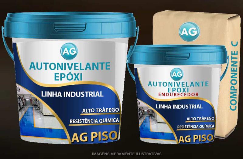 Imagem de Autonivelante Industrial Preto Jato AG - RAL9005