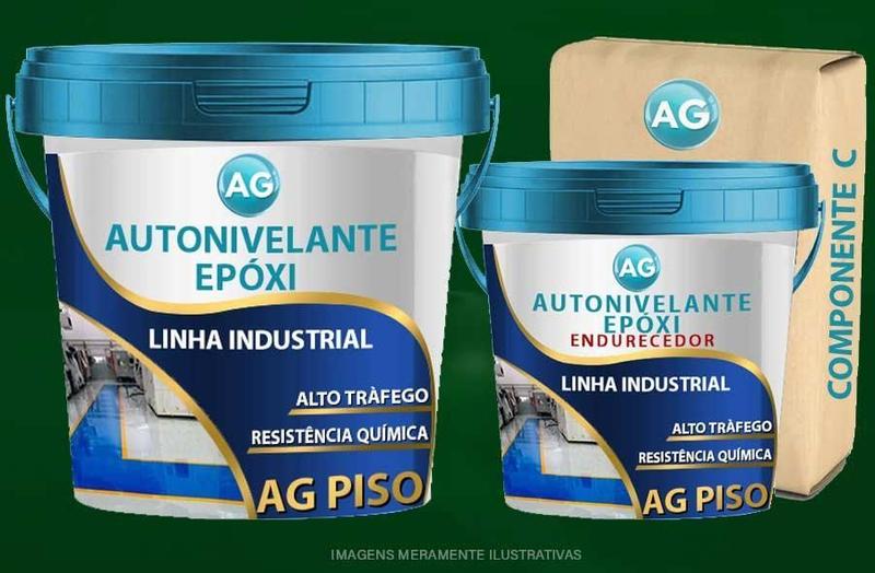 Imagem de Autonivelante Industrial Verde Musgo Ag - Ral6005 15Kg