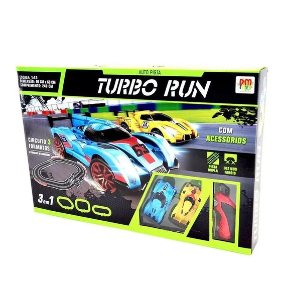 Imagem de Autorama Auto Pista Turbo Run Circuito DMT5891 - Dmtoys