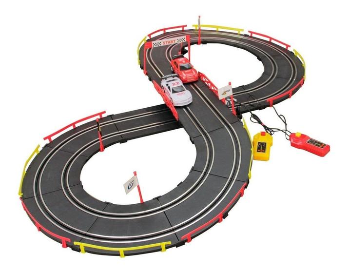 Autorama Com Controle Remoto Meninos Pista Dupla 2 Carrinhos Menor preço em Autorama Com Controle Remoto Meninos Pista Dupla 2 Carrinhos