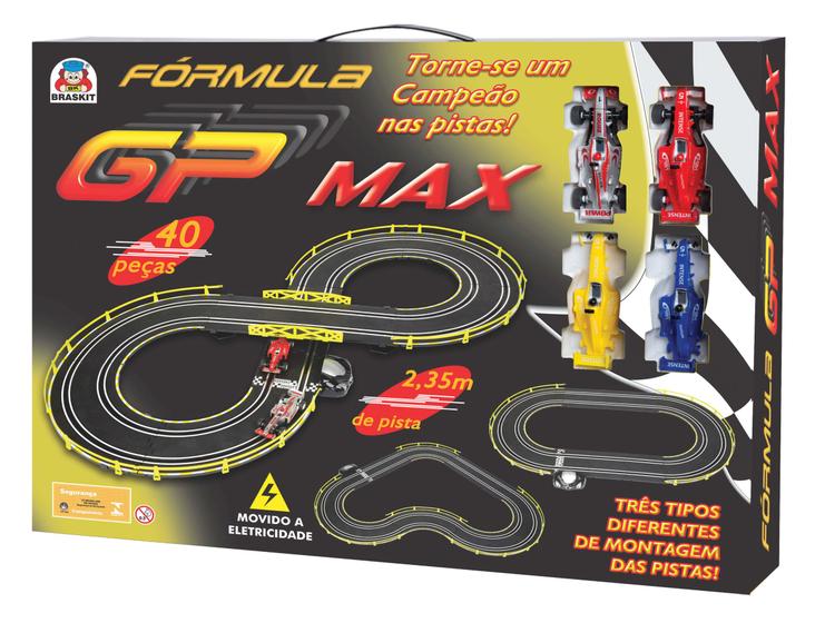 Imagem de Autorama Elétrico Pista Corrida Formula 1 Gp Max Carrinho