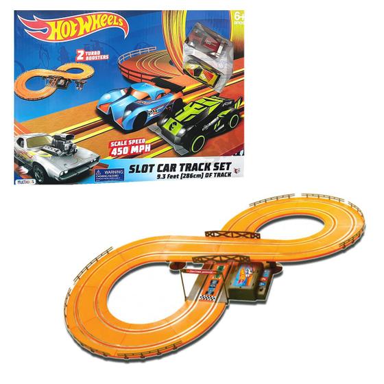 Imagem de Autorama Hot Wheels Track Set (286cm) Slot Car Caça Níqueis