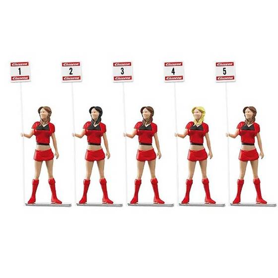 Imagem de Autorama - Pista Elétrica Carrera - Set c/5 Bonecas "GRID LADIES"