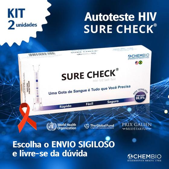 Imagem de Autoteste HIV SureCheck