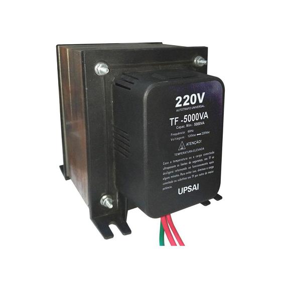 Autotransformador 5000VA TF-5000 Upsai Menor preço em Autotransformador 5000VA TF-5000 Upsai