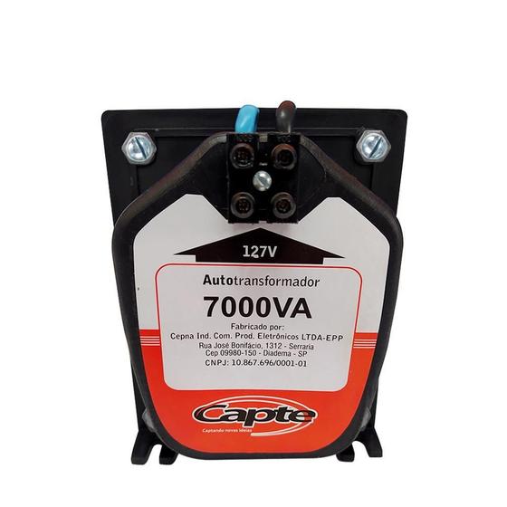 Imagem de Autotransformador 7000Va Borne 110V/220V