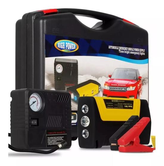 Auxiliar De Partida Portátil Emergencial Compressor Pneu 12V é boa?