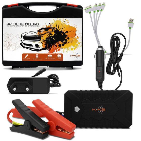 Imagem de Auxiliar de Partida Portátil KX3 Jump Starter Bivolt 8000mAh