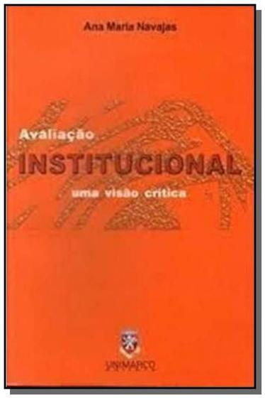 Imagem de Avaliacao institucional uma visao critica - 0 - UNIMARCO