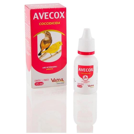 Imagem de Avecox Anti Coccideo Vansil para Pássaros 15ml