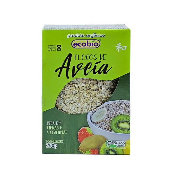 Imagem de Aveia em Flocos Orgânica Ecobio 250g