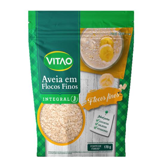 Imagem de Aveia Flocos Finos 170g Vitao