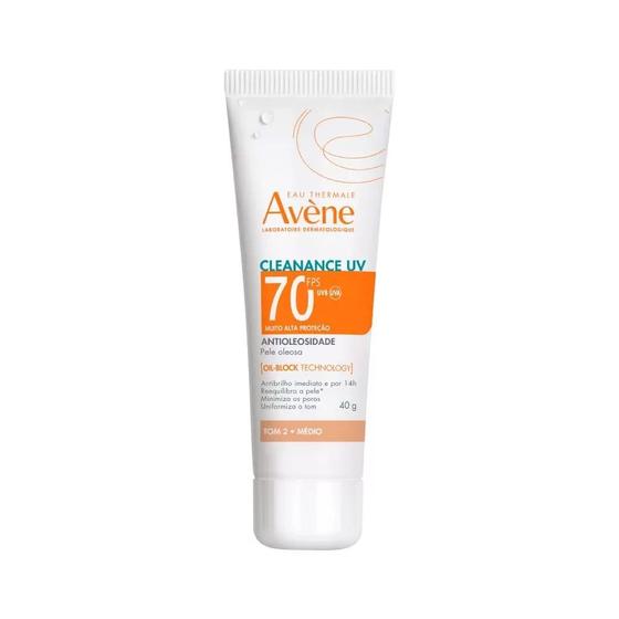 Imagem de Avene Cleanance Uv Protetor Solar Fps70 Tom 2 Medio  40g