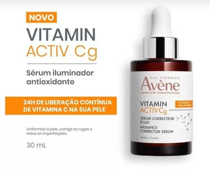 AVÈNE Vitamin Activ Cg Sérum vitamina C 20% Menor preço em AVÈNE Vitamin Activ Cg Sérum vitamina C 20%