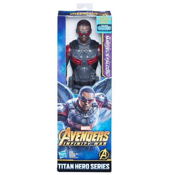 Imagem de Avengers Figura 12 Titan Hero Power FX Marvel's Falcon - E2170 - Hasbro