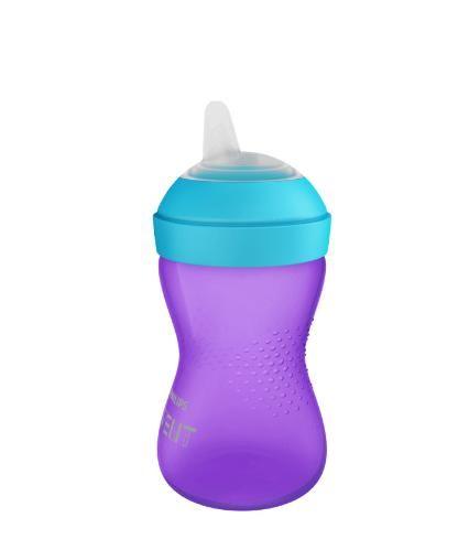 Imagem de Avent Scf802/02 Copo Com Bico Macio Roxo Azul 300ml 9+ 862775